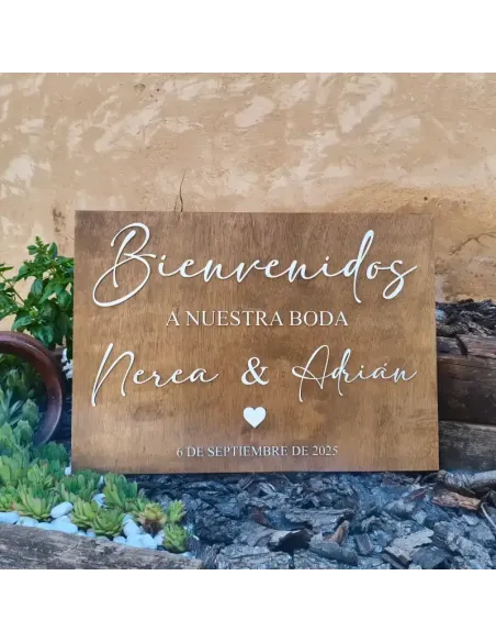 Cartel de Bienvenida