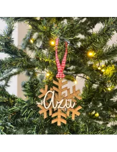 Bola navideña copo de nieve 2