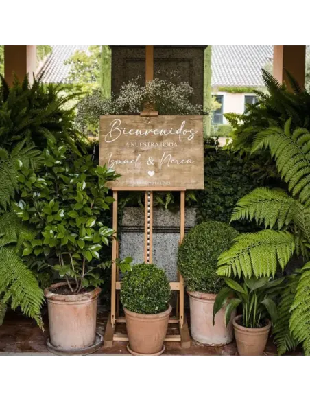 Cartel de Bienvenida