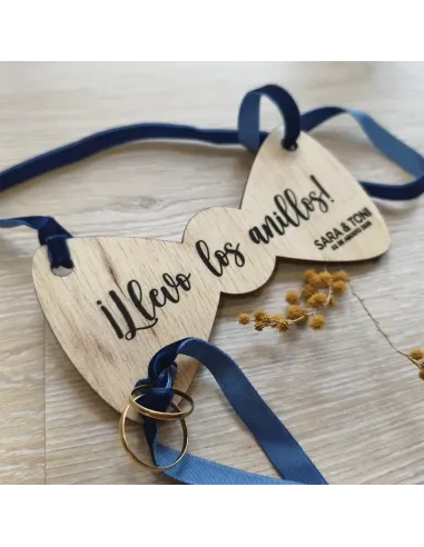 Porta alianzas mascota