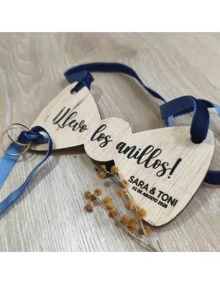 Porta alianzas mascota