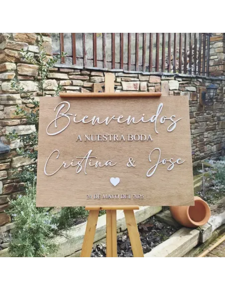 Cartel de Bienvenida